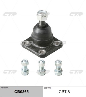 Опора шаровая подвески CBT-8 CTR