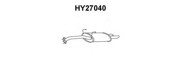 Глушитель выхлопных газов конечный HY27040 VENEPORTE