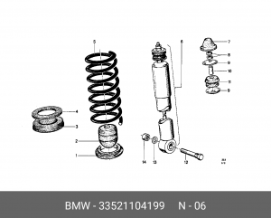 Деталь 33 52 1 104 199 BMW
