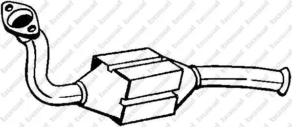 Катализатор 099-715 BOSAL