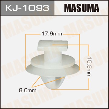 Клипса крепежная KJ1093 MASUMA
