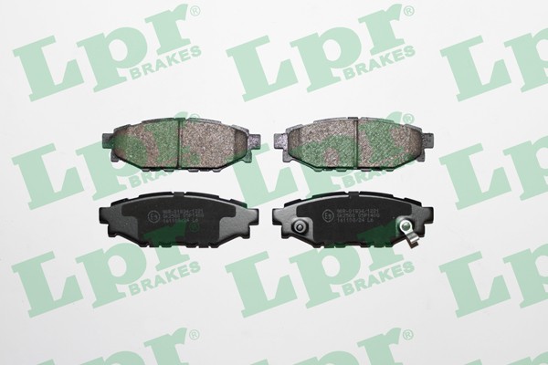 Колодки тормозные дисковые 05P1408 LPR