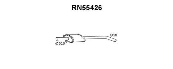 Предглушитель выхлопных газов RN55426 VENEPORTE