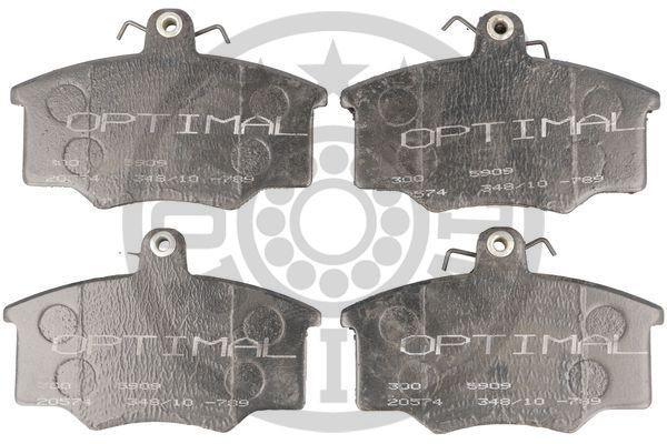 Комплект тормозных колодок, диско 5909 OPTIMAL