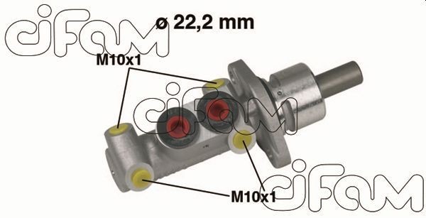 Главный тормозной цилиндр 202-302 CIFAM