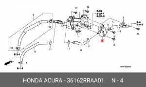 Деталь 36162RRAA01 HONDA