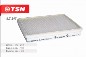 Фильтр салона 9.7.347 TSN