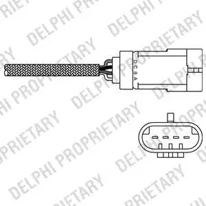 Лямбда-зонд ES20310-12B1 DELPHI