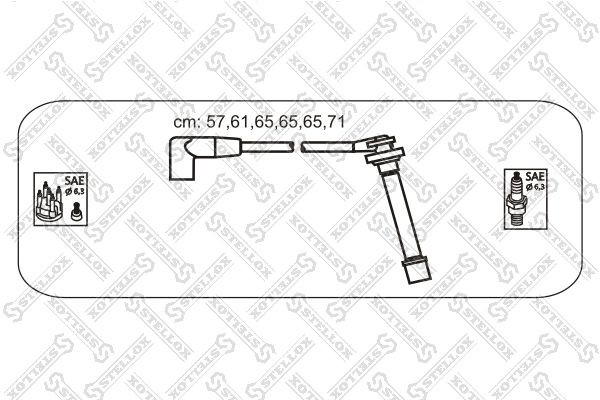 Провода высоковольтные системы зажигания (комплект) 10-38404-SX STELLOX