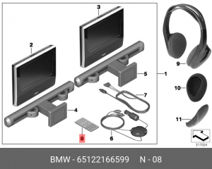 Деталь 65 12 2 166 599 BMW