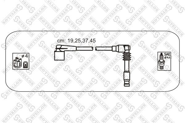 Провода высоковольтные системы зажигания (комплект) 10-38571-SX STELLOX