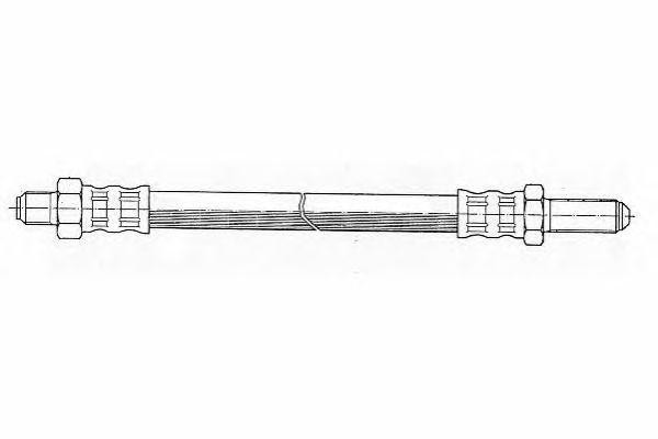 Тормозной шланг FHY2357 FERODO