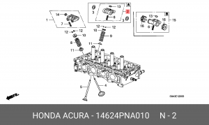 Деталь 14624PNA010 HONDA