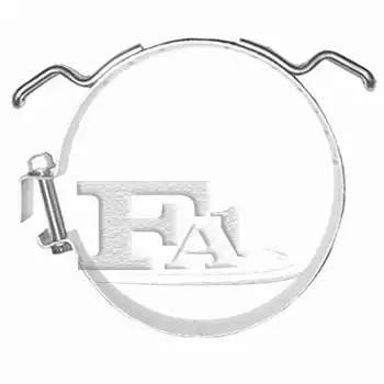 Кронштейн, глушитель 554901 FISCHER