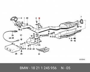Деталь 18 21 1 245 956 BMW