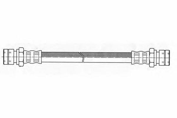 Тормозной шланг FHY2352 FERODO