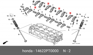 Деталь 14622PT0000 HONDA