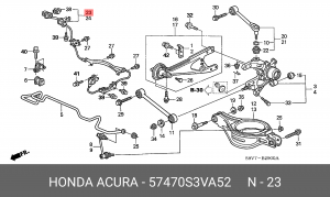 Деталь 57470S3VA52 HONDA