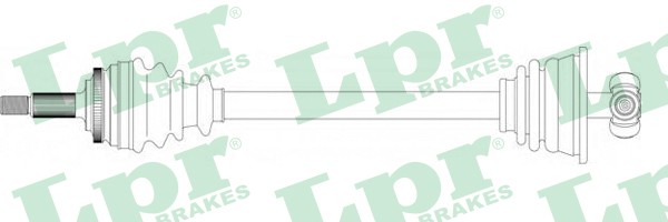 Приводной вал DS49009 LPR