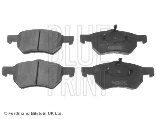 Комплект тормозных колодок, диско ADA104204 BLUE PRINT
