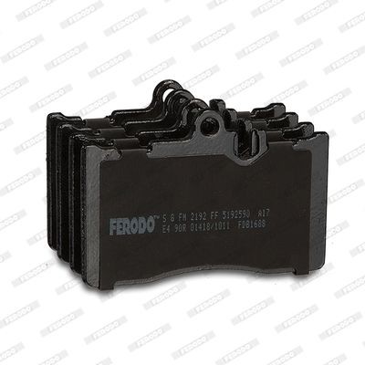 Комплект тормозных колодок, диско FDB1688 FERODO