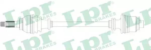 Приводной вал DS39043 LPR