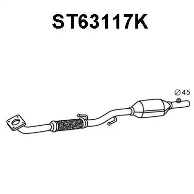 Катализатор ST63117K VENEPORTE