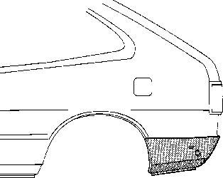 Боковина 5320133 VAN WEZEL