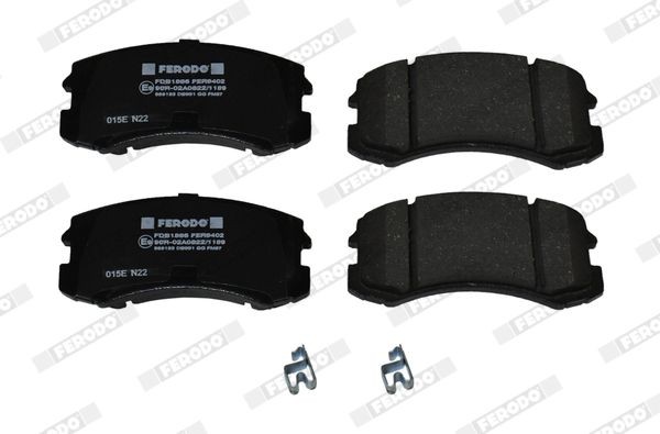 Колодки тормозные дисковые FDB1886 FERODO