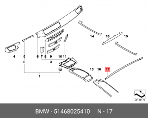 Деталь 51 46 8 025 410 BMW