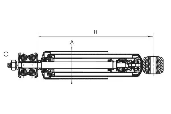 Амортизатор Z1951 SCT