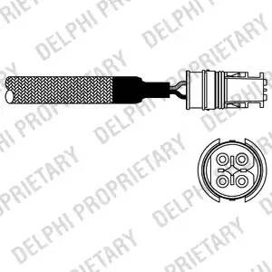 Лямбда-зонд ES10581-12B1 DELPHI