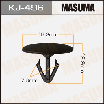 Клипса крепежная KJ496 MASUMA