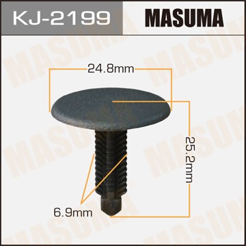 Клипса крепежная KJ2199 MASUMA