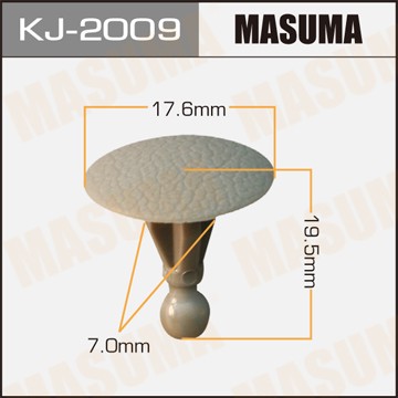 Клипса крепежная KJ2009 MASUMA