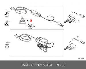 Деталь 61 13 2 155 164 BMW