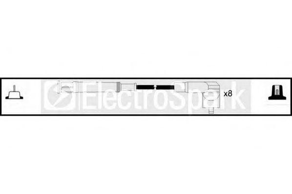 Ккомплект проводов зажигания OEK165 STANDARD