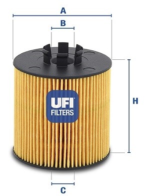Масляный фильтр 2504700 UFI