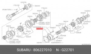 Деталь 806227010 SUBARU