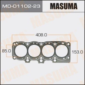 Прокладка ГБЦ MD-01102-23 MASUMA