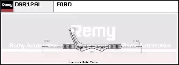 Рулевой механизм DSR129L DELCO REMY