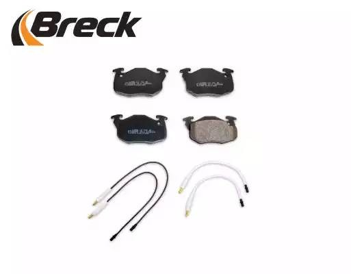 Комплект тормозных колодок, диско 20906 00 702 10 BRECK