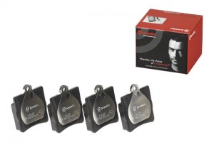 Комплект тормозных колодок, диско P50025 BREMBO