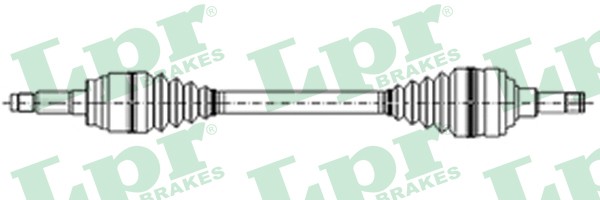 Приводной вал DS30025 LPR