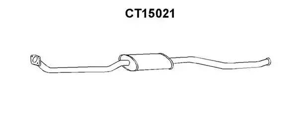 Предглушитель выхлопных газов CT15021 VENEPORTE