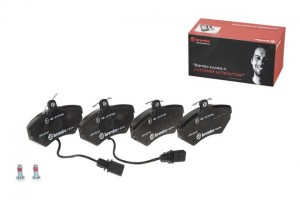 Комплект тормозных колодок, диско P85044 BREMBO