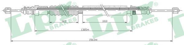 Приводной вал DS14069 LPR