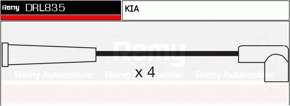 Ккомплект проводов зажигания DRL835 DELCO REMY