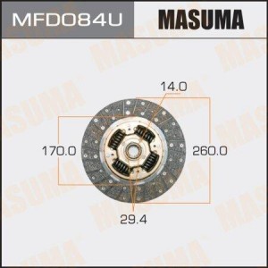 Диск сцепления MFD084U MASUMA