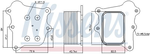 Интеркулер 97024 NISSENS
